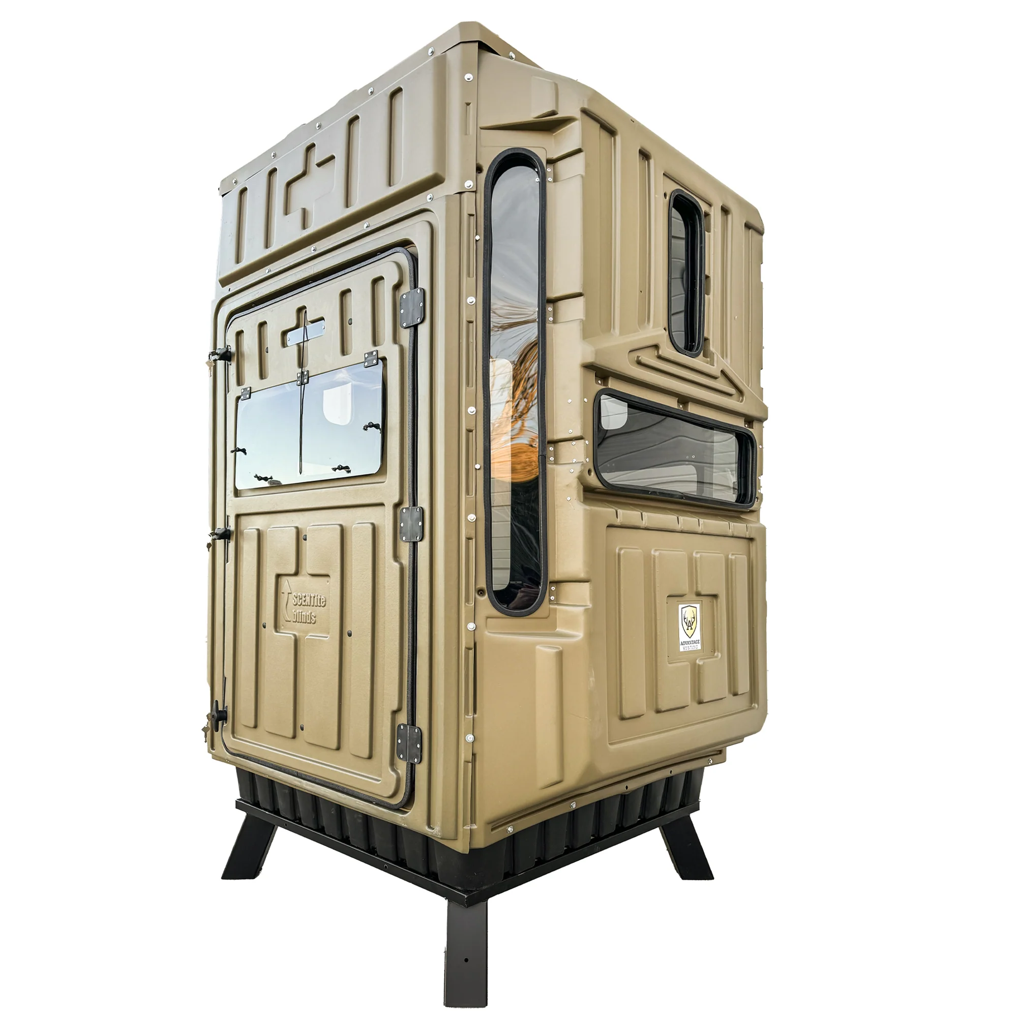 Advantage Hunting Dual Threat Gun/Bow Combo Blind & QuadPod Tower Kit - Image 6