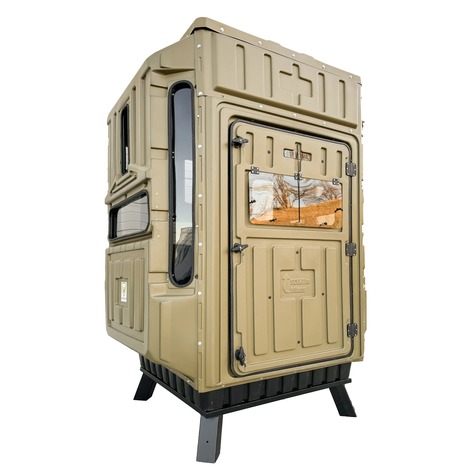 Advantage Hunting Dual Threat Gun/Bow Combo Blind & QuadPod Tower Kit - Image 9
