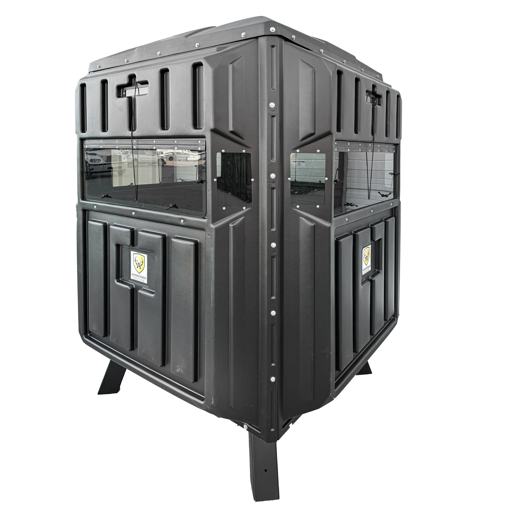 Advantage Hunting - Whitetail Hunting Blind - QuadPod Tower Kit Included - Image 7