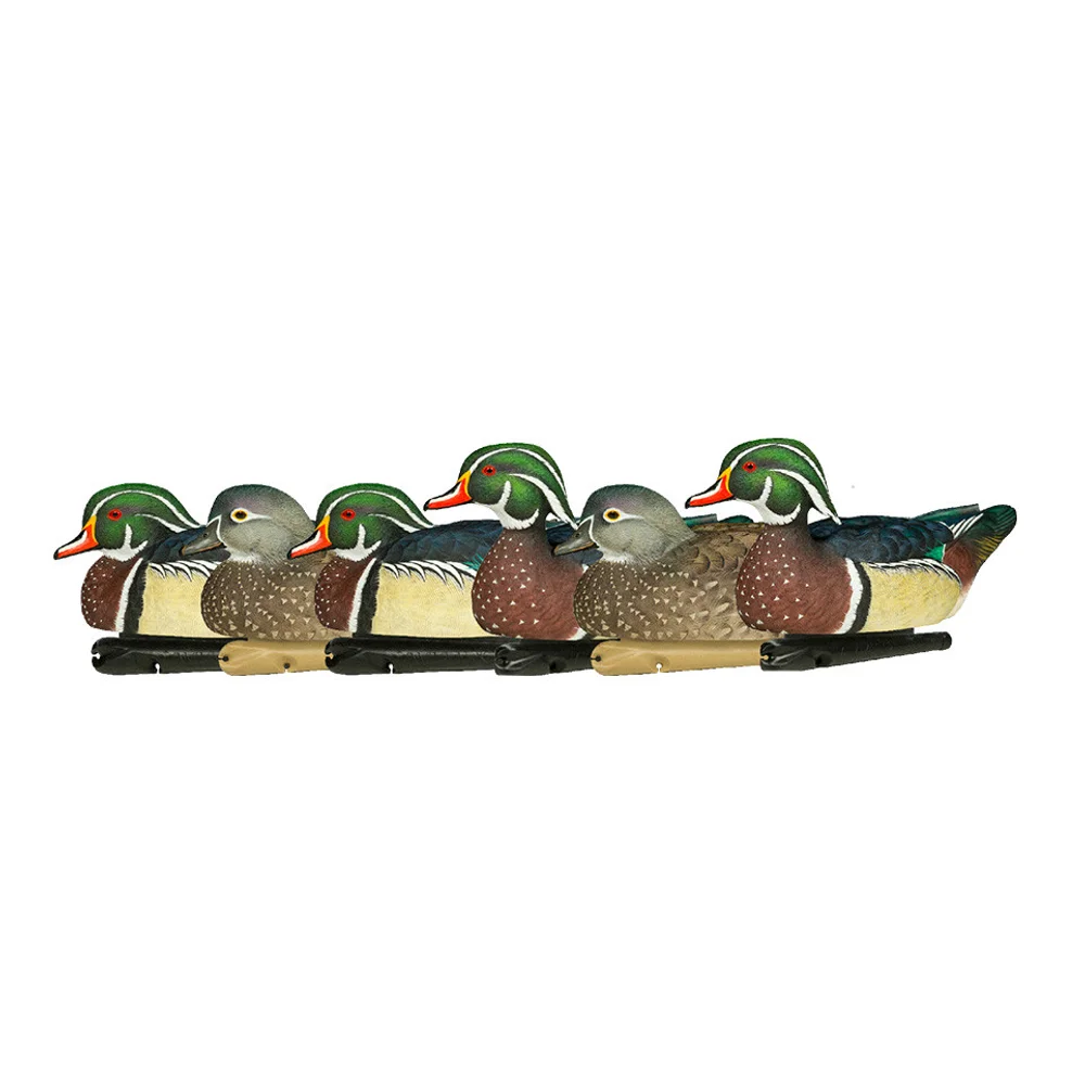 Avian-X Topflight Wood Ducks / 6 Floating Decoys - Image 2