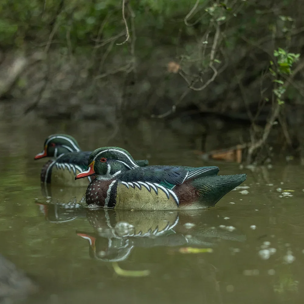 Avian-X Topflight Wood Ducks / 6 Floating Decoys - Image 8