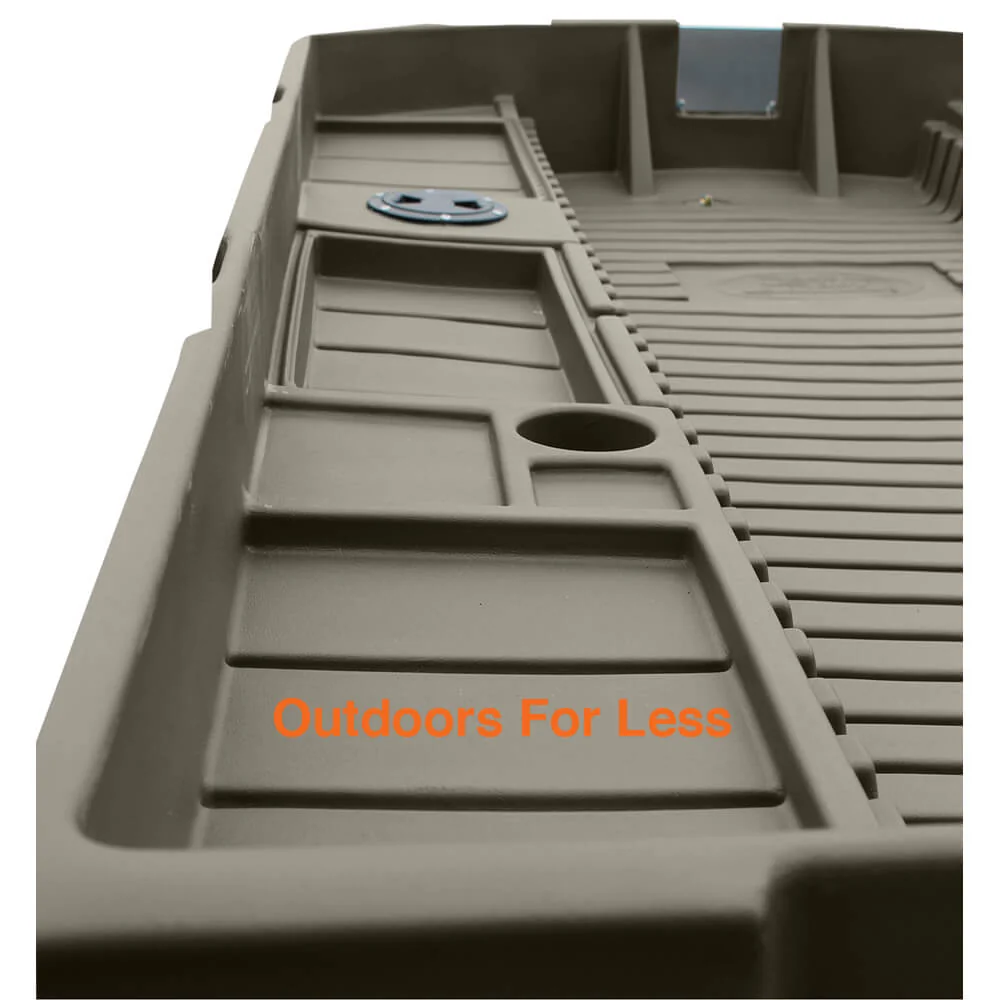 Bass Hunter Bass Baby Mini Bass Fishing Boat (8 ft x 51 in) - Image 3