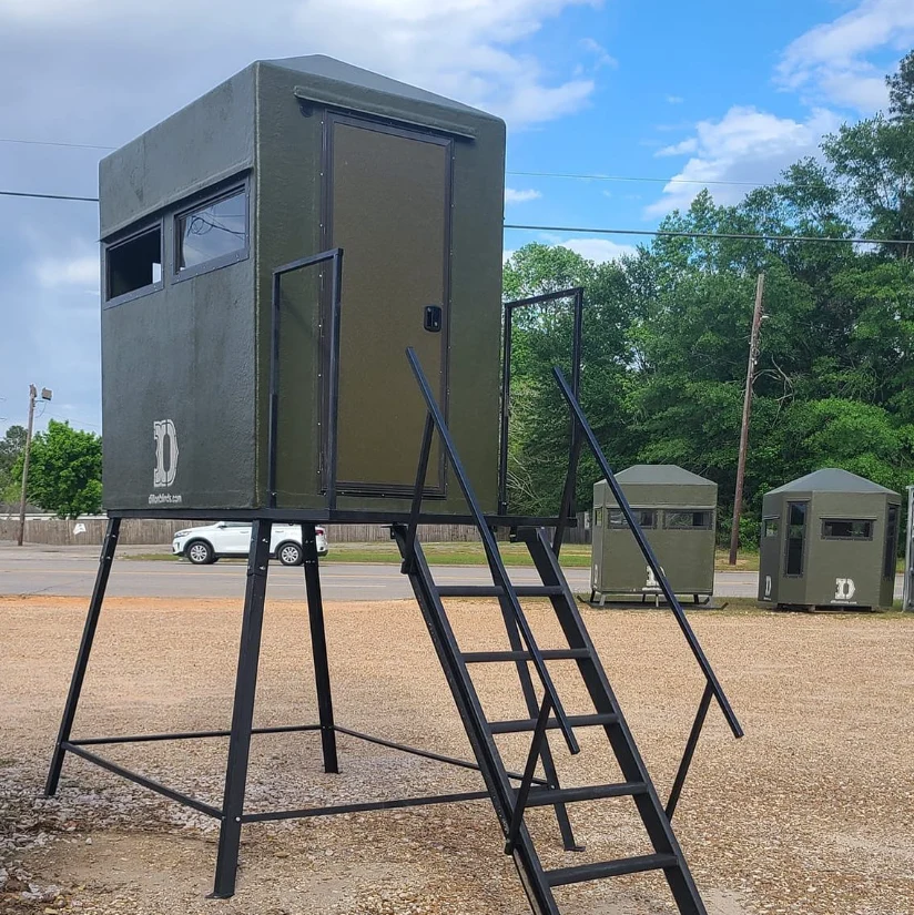 Dillon Manufacturing 4' x 6' Classic Deer Blind With 6' Door - Image 10