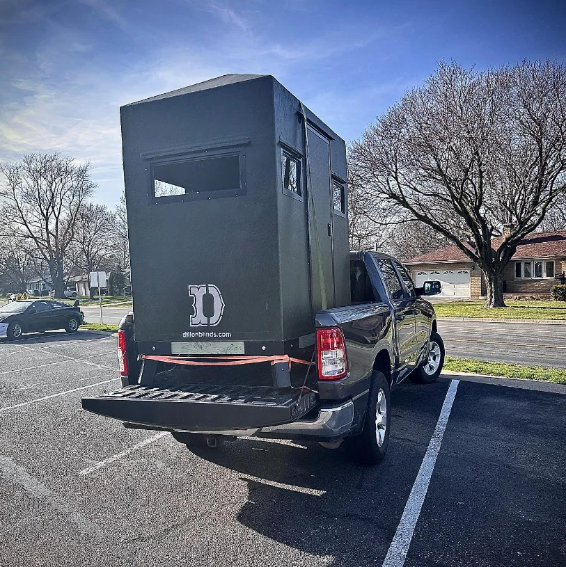 Dillon Manufacturing 4' x 6' Classic Deer Blind With 6' Door - Image 11