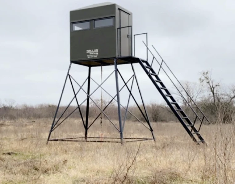 Dillon Manufacturing 4' x 6' Classic Deer Blind With 6' Door - Image 5