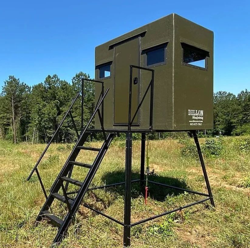 Dillon Manufacturing 4' x 6' Classic Deer Blind With 6' Door - Image 7