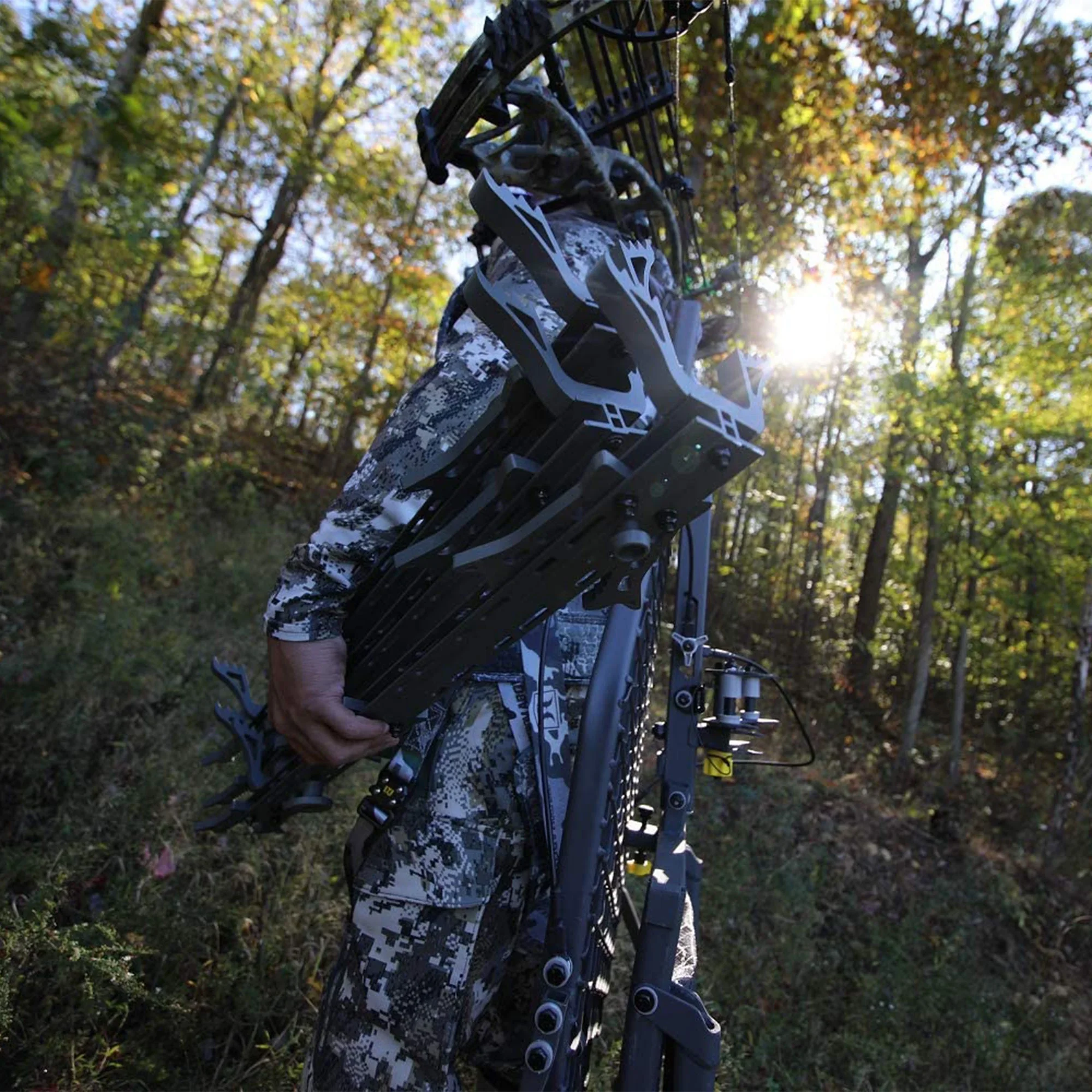 Hawk Helium Kickback Lvl Hang-On Treestand - 20 lbs - Image 9