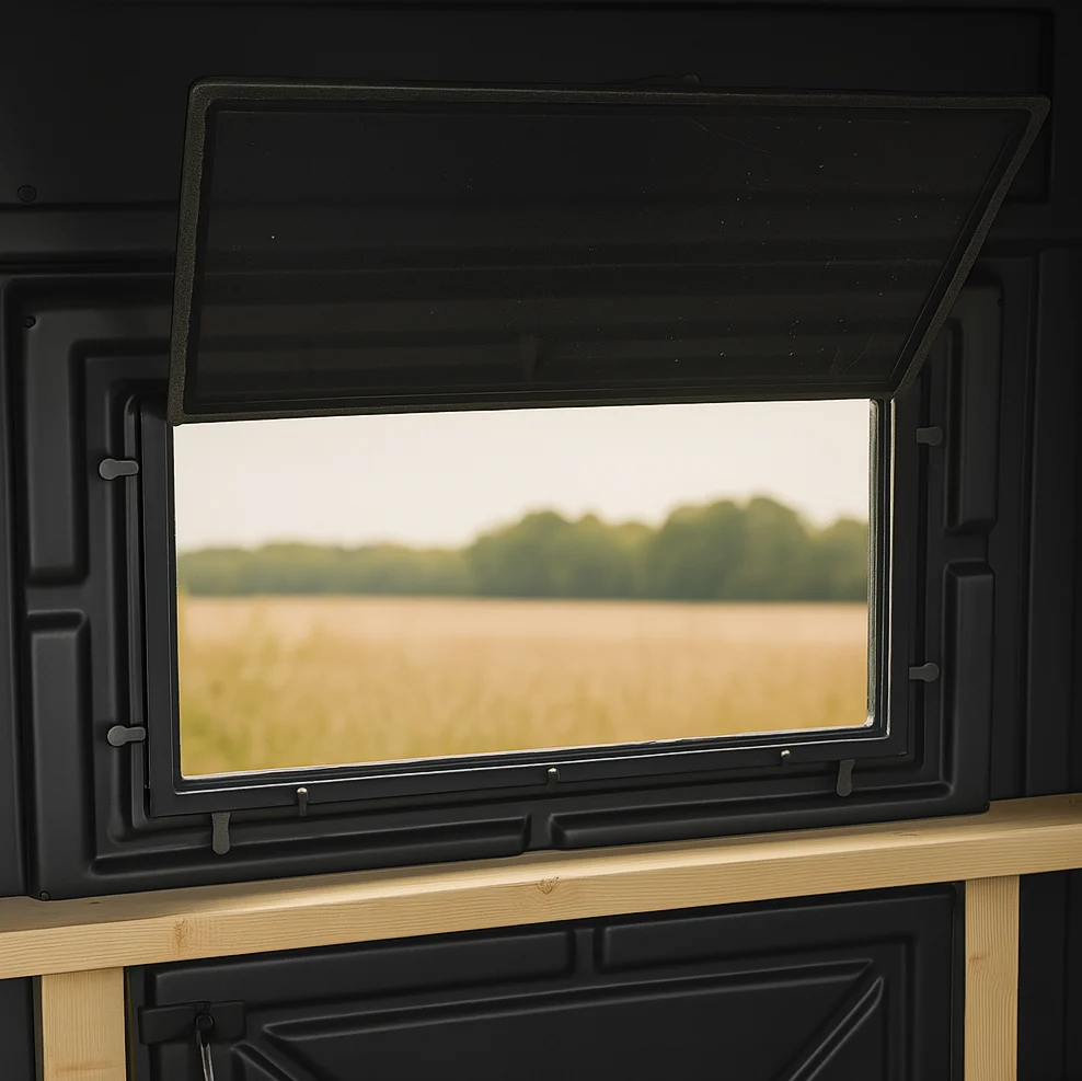 Hughes The Clubhouse 4' x 8' Hunting Blind - Image 11