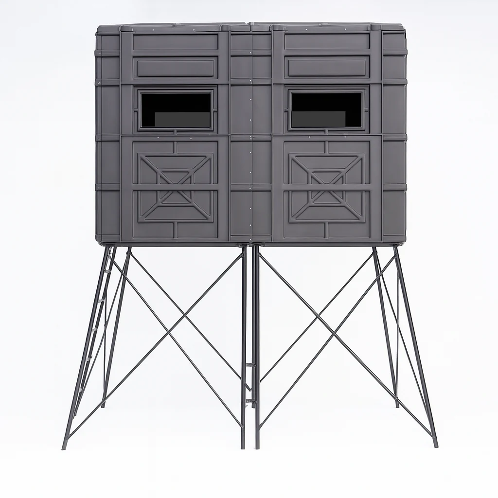 Hughes The Clubhouse 4' x 8' Hunting Blind - Image 7