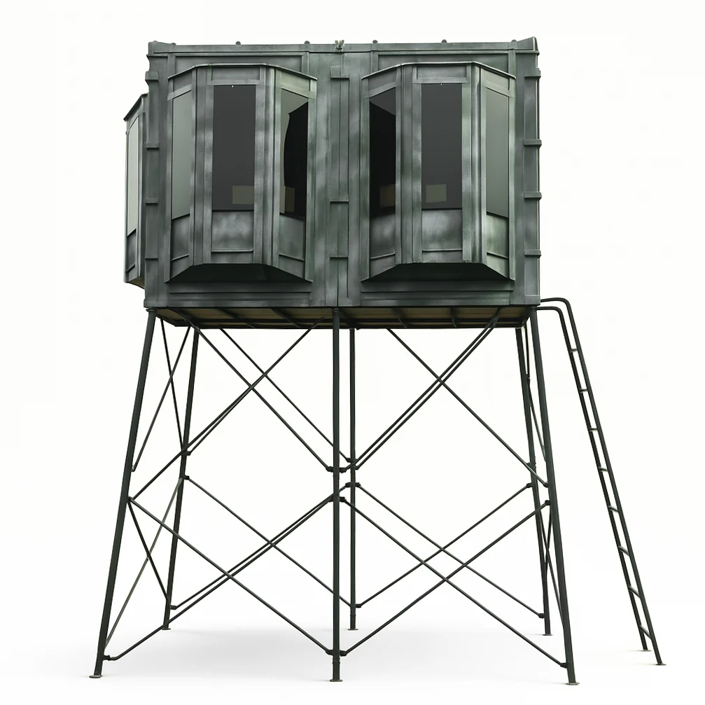 Hughes The Lodge 4' x 8' Hunting Blind - Image 9