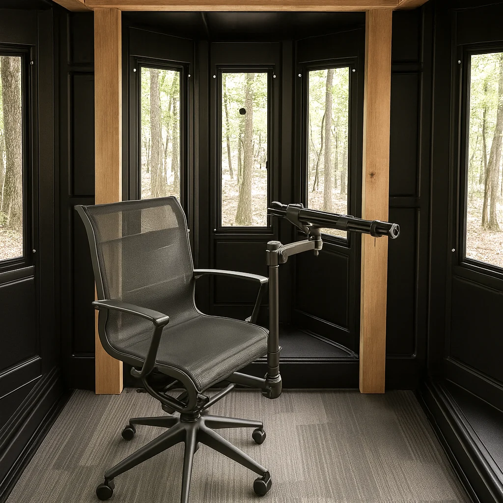 Hughes The Intimidator 4' x 4' Hunting Blind - Image 5