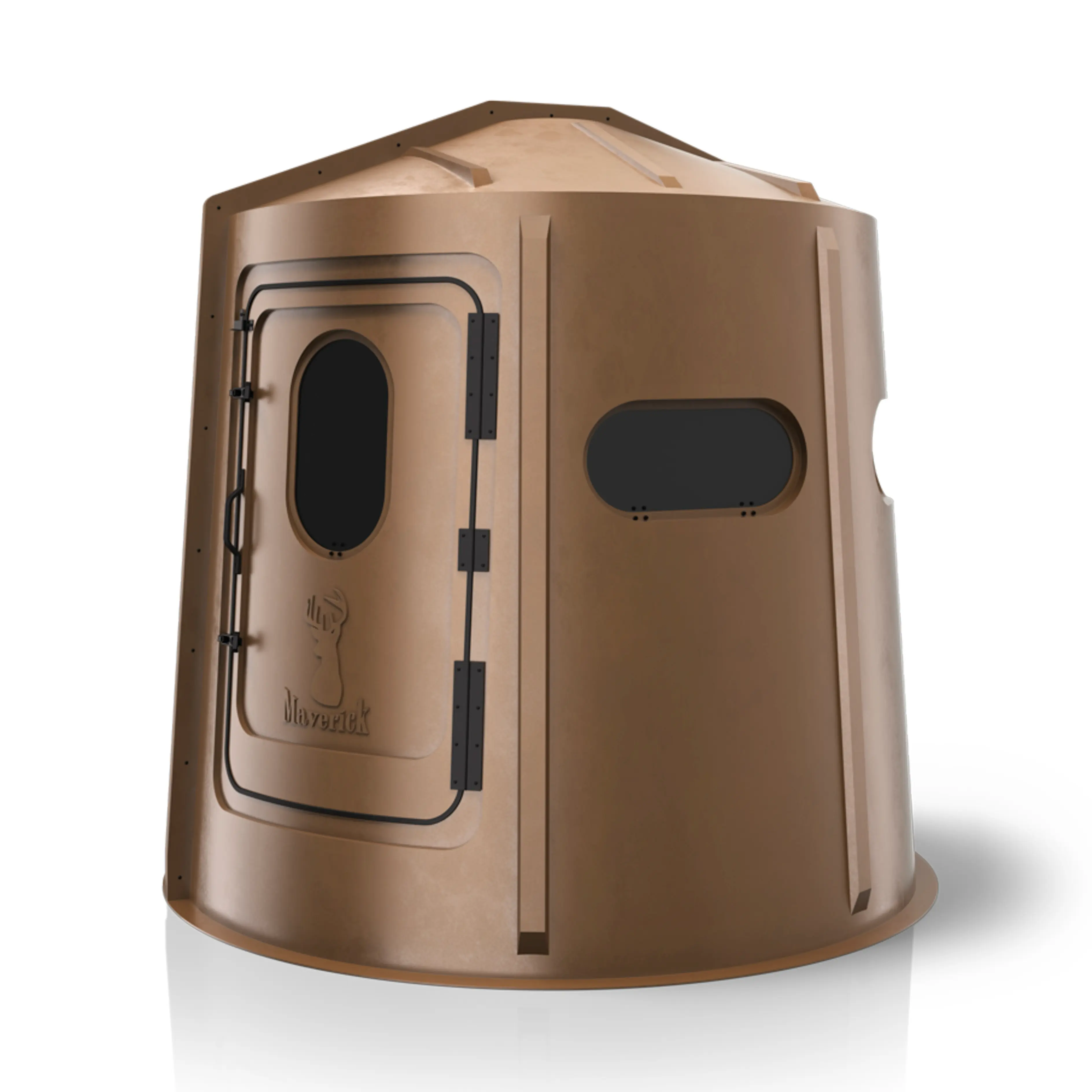 Maverick 5-Shooter GX Crossbow and Rifle Blind - Brown - Image 10