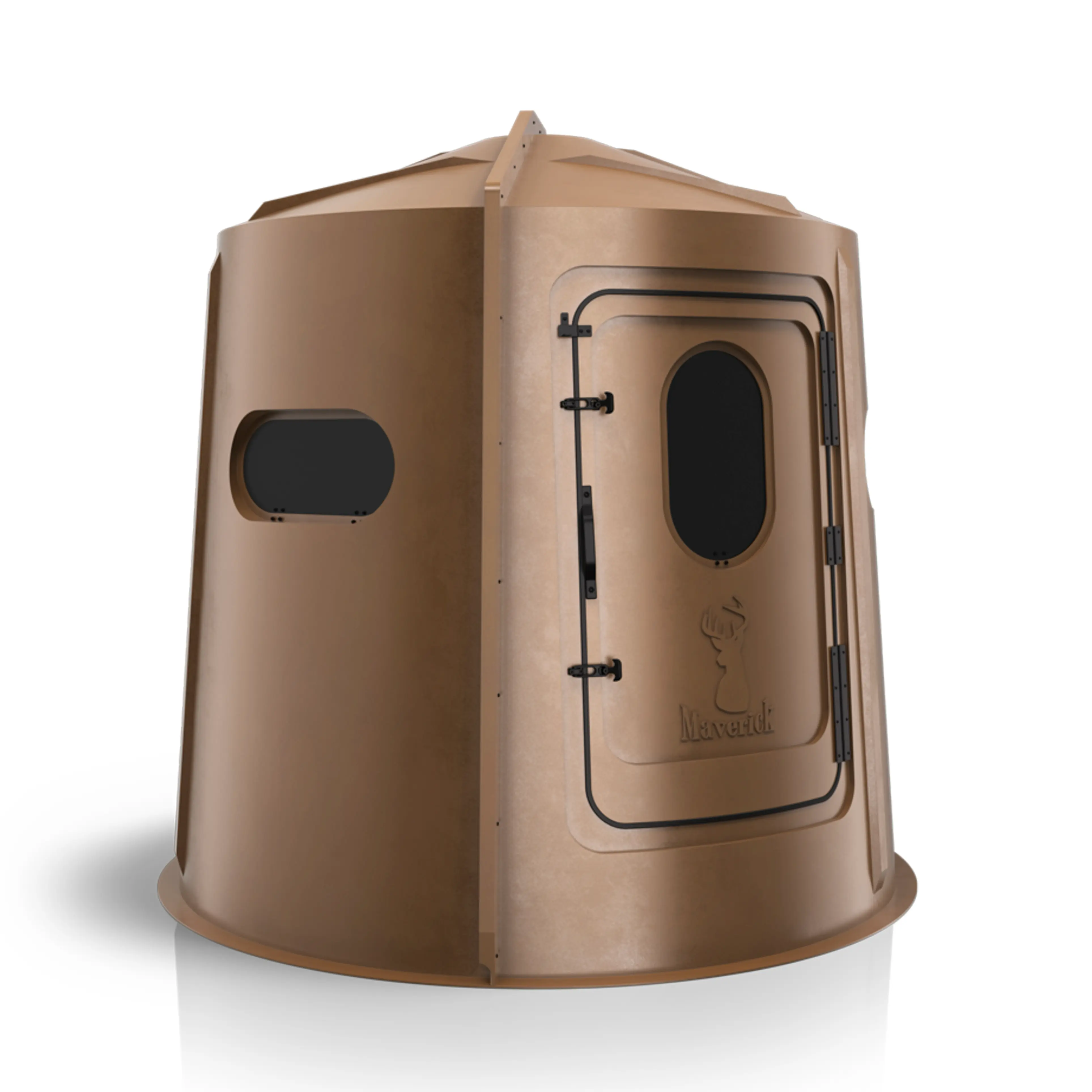 Maverick 5-Shooter GX Crossbow and Rifle Blind - Brown - Image 8