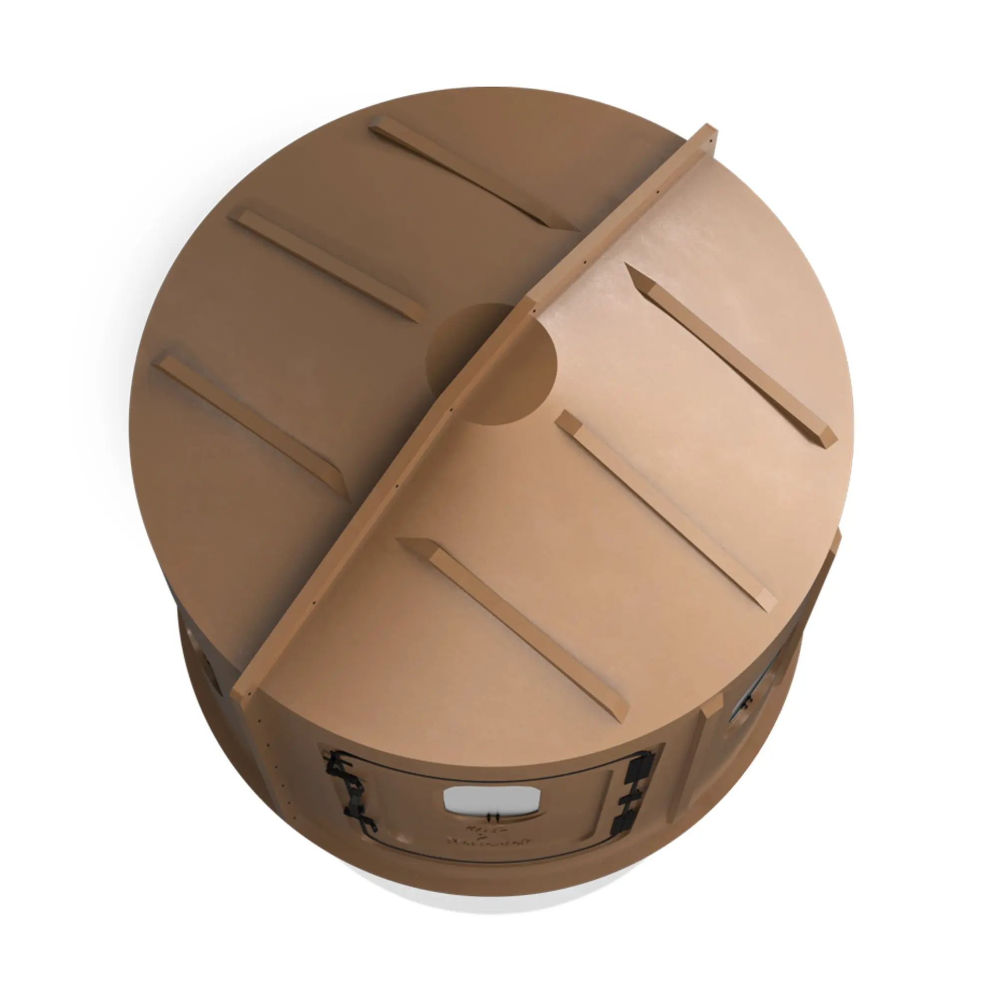 Maverick 6-Shooter Deer Hunting Blind - Brown - Image 11