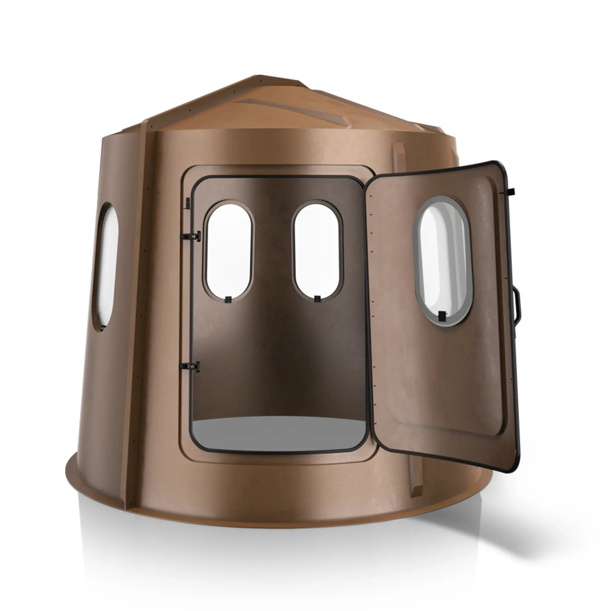 Maverick 6-Shooter Deer Hunting Blind - Brown - Image 3
