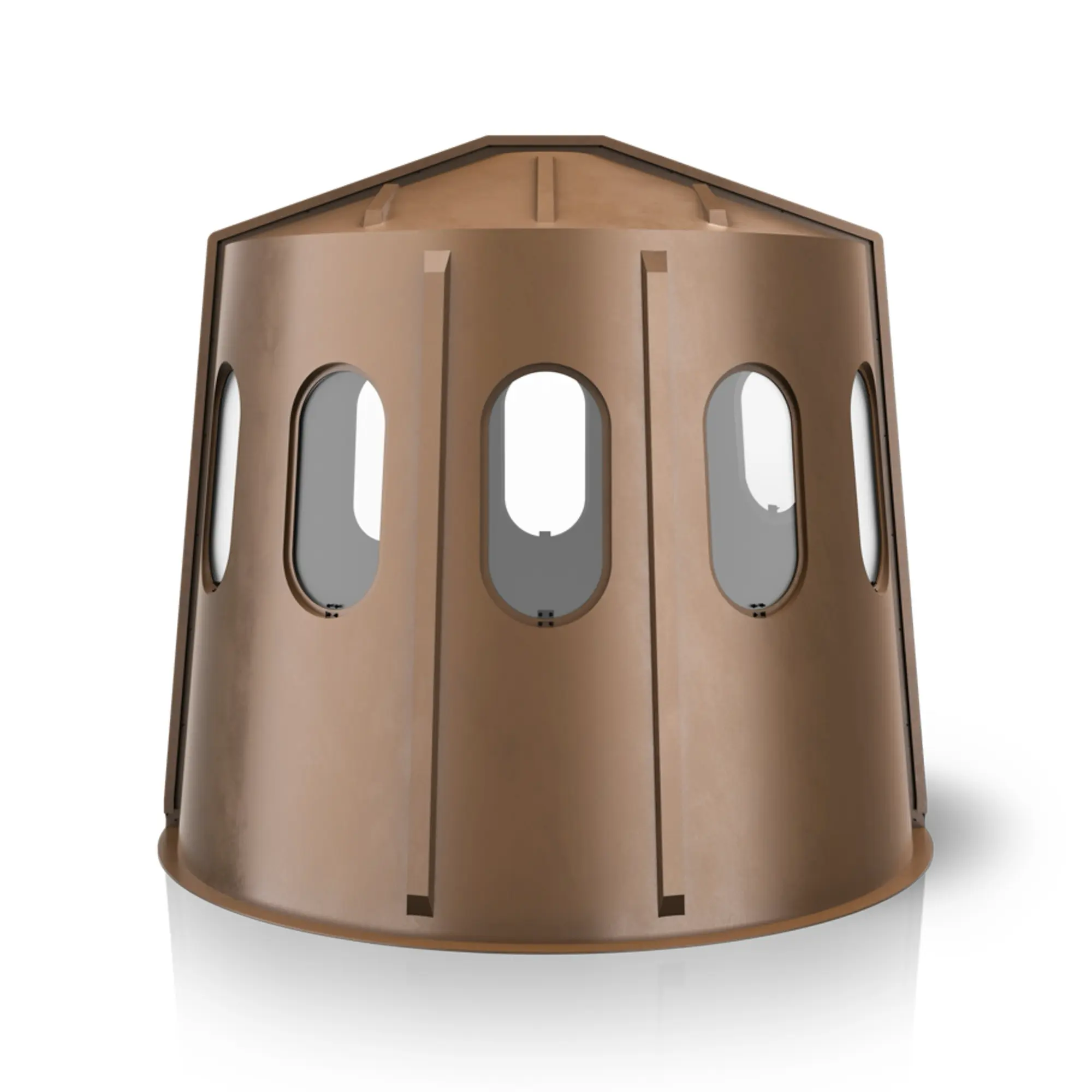 Maverick 6-Shooter Deer Hunting Blind - Brown - Image 4