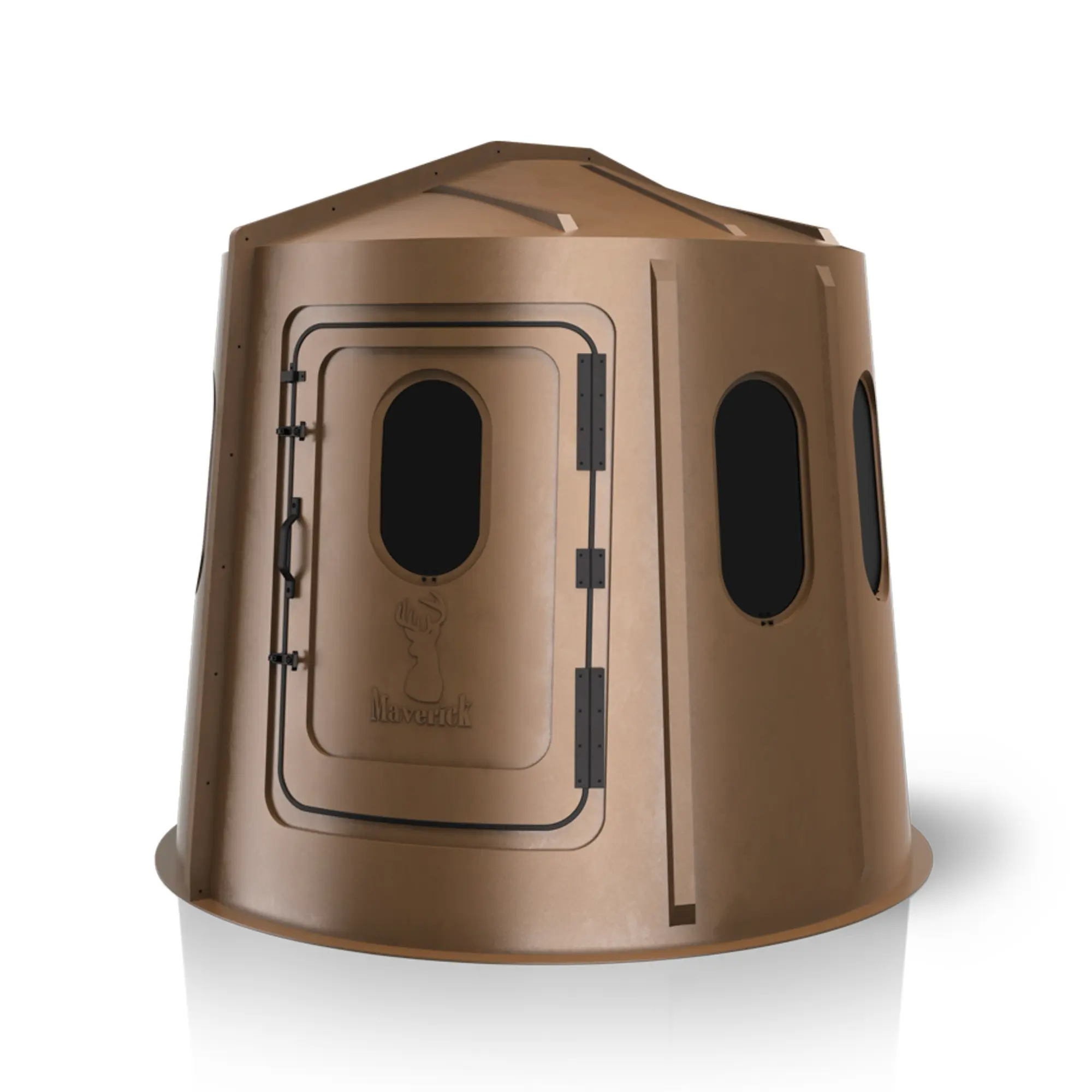 Maverick 6-Shooter Deer Hunting Blind - Brown - Image 6