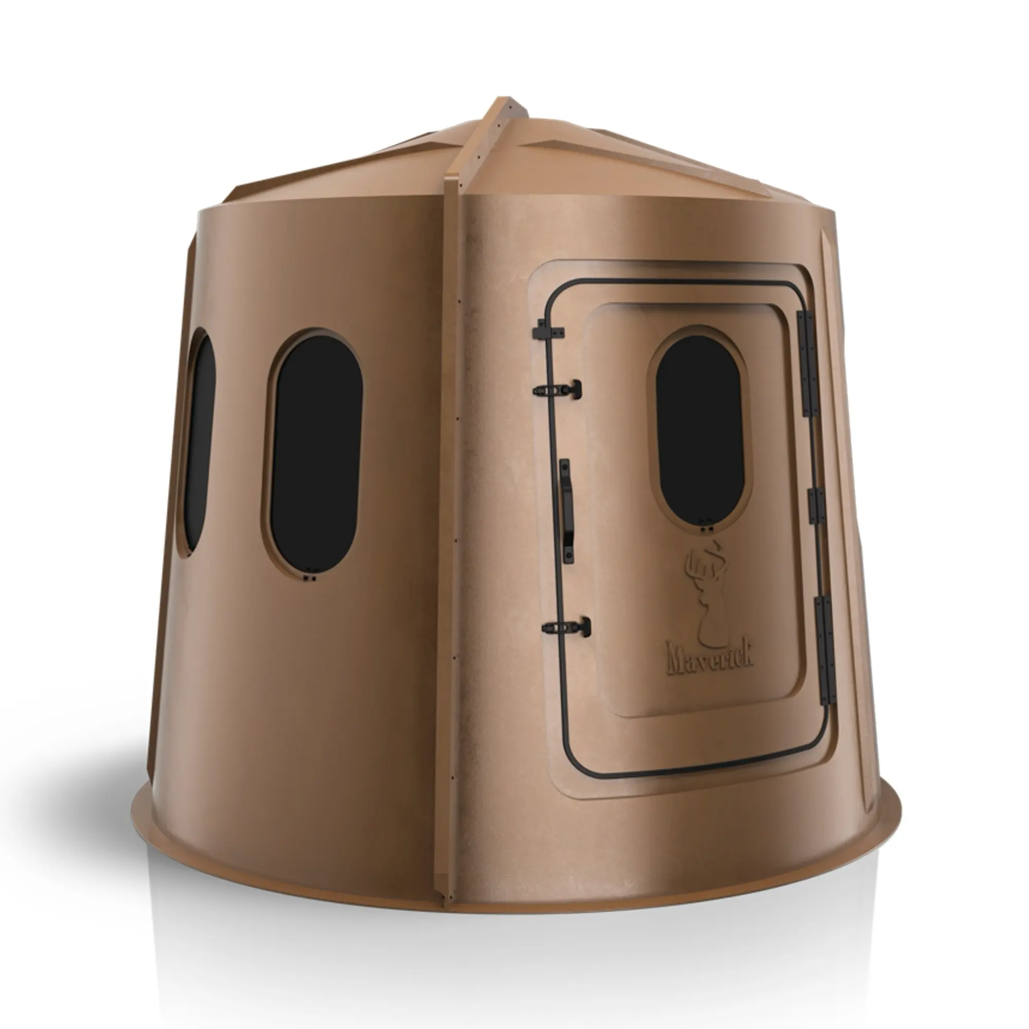 Maverick 6-Shooter Deer Hunting Blind - Brown - Image 8