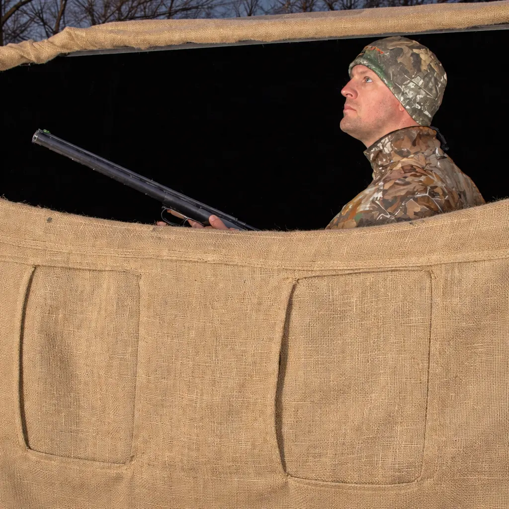 Muddy Bale Hunting Blind 82"W x 64"L - Image 9