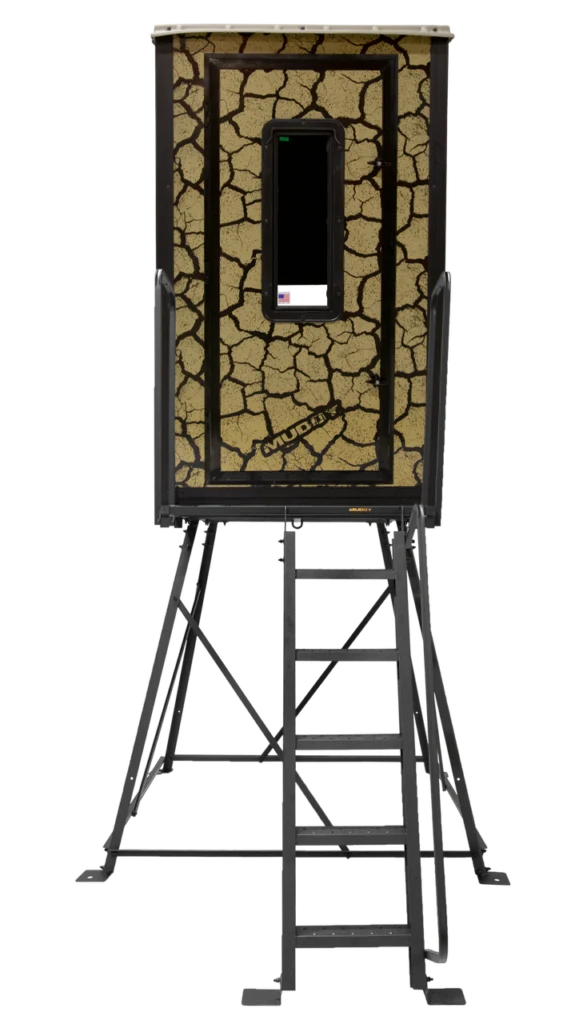 Muddy Gunner 4' x 4' Insulated Steel Box Blind - Image 7