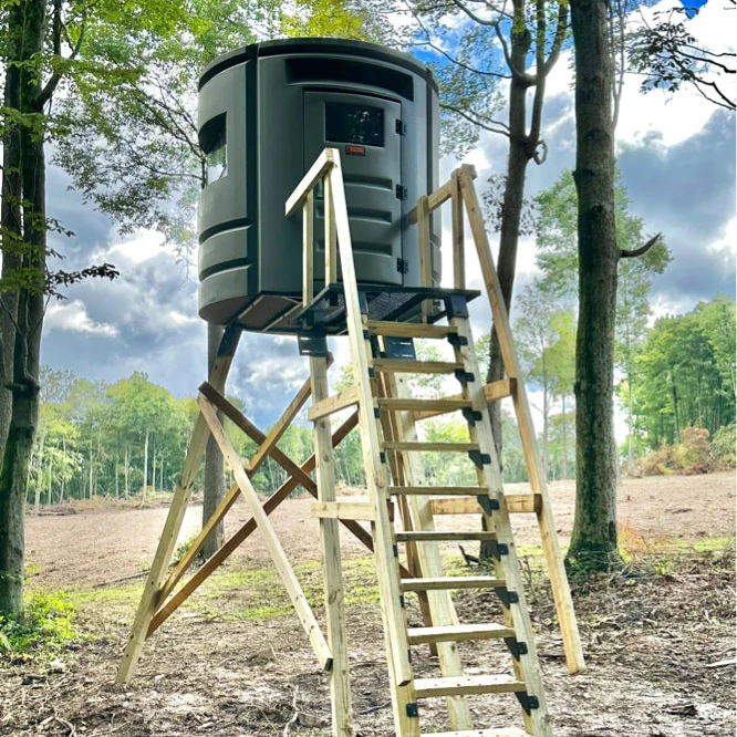 Sportsman's Condo Crossbow Condo 72" Diameter Deer Blind - Image 18