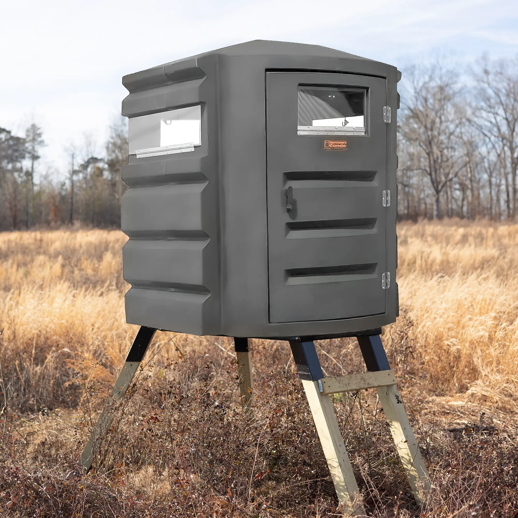 Sportsman's Condo Ridgeline 4' x 4' Deer Hunting Blind - Image 12