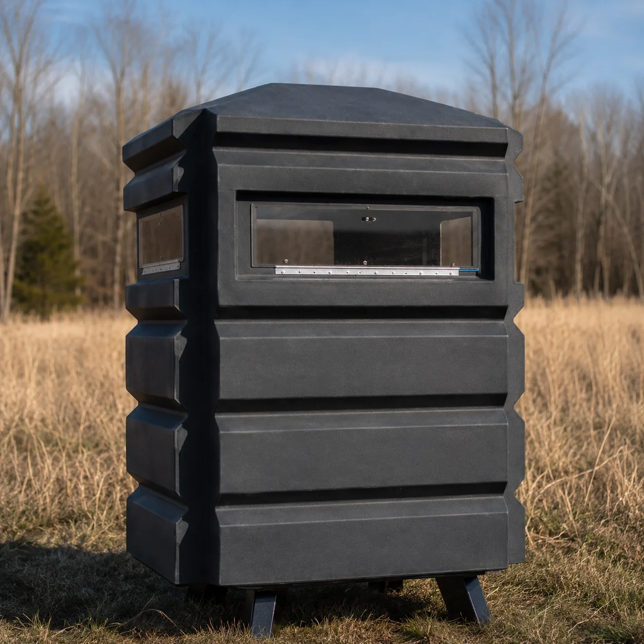 Sportsman's Condo Ridgeline 4' x 4' Deer Hunting Blind - Image 13