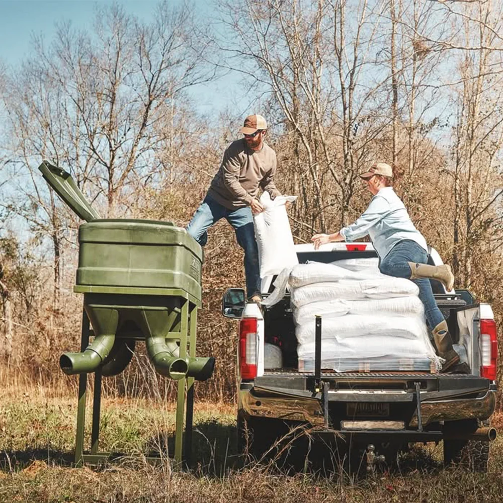 Texas Hunter 1,200 lb. Xtreme Deer Protein Feeder - Image 13