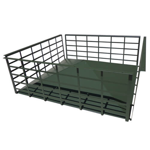Texas Hunter 300 lb. Trophy Deer Corn Feeder with 8 Foot Legs - Image 11
