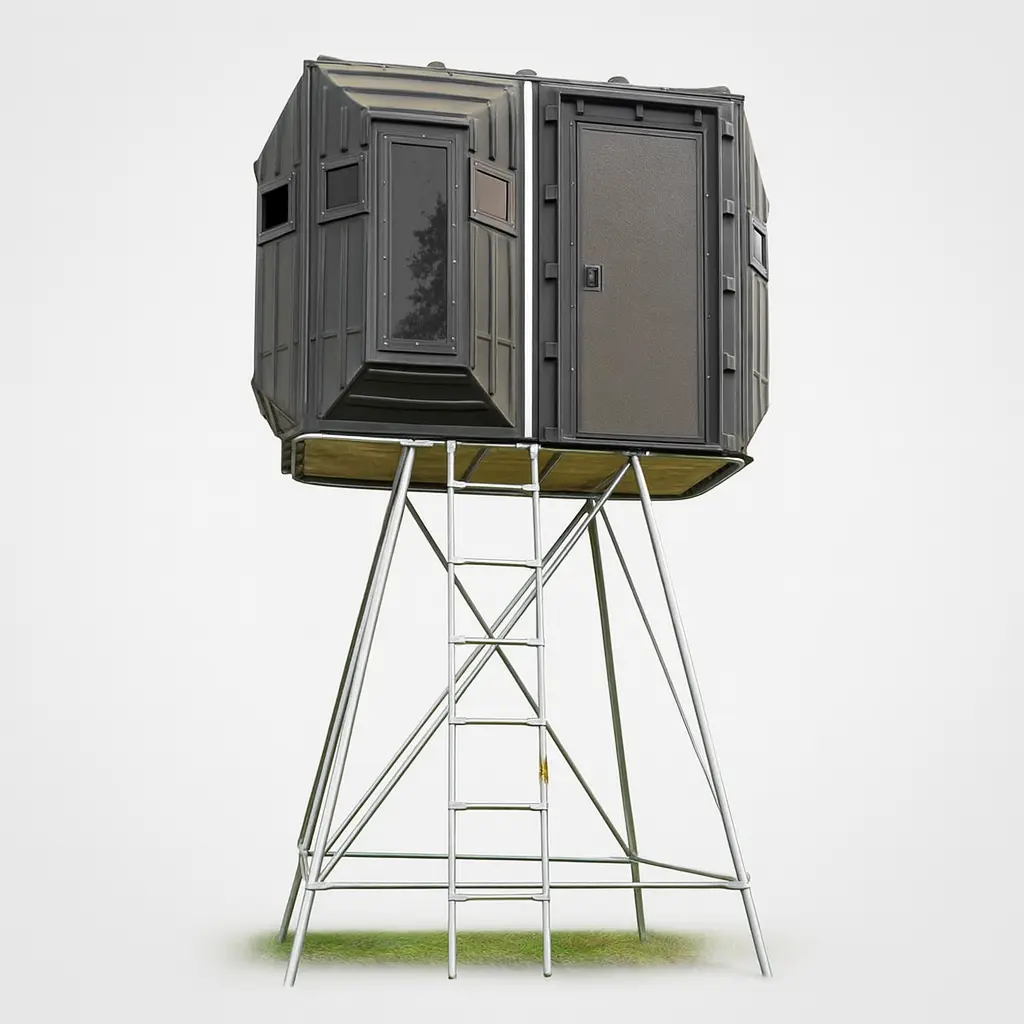 The Blynd 4' x 8' Bow Hunting Blind with Full Door - Image 11