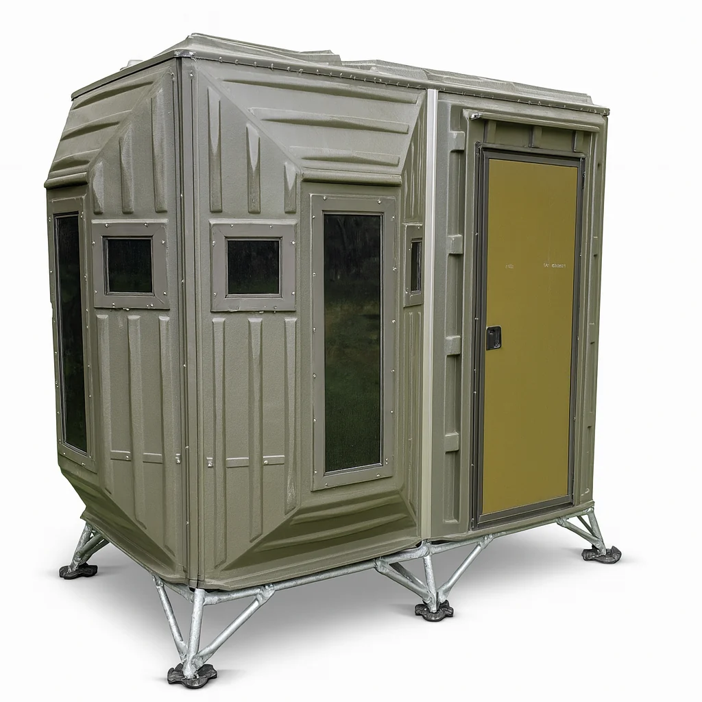 The Blynd 4' x 8' Bow Hunting Blind with Full Door - Image 4