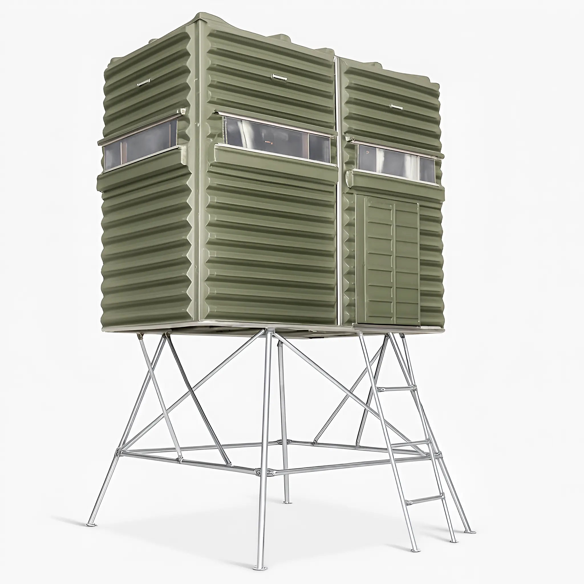 The Blynd 4' x 8' Hunting Blind with Half Door - Image 8