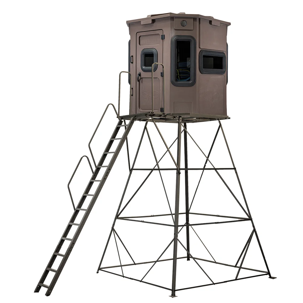 Titan Hunting Blinds 12 ft. Tower with Porch and Ladder - Image 3