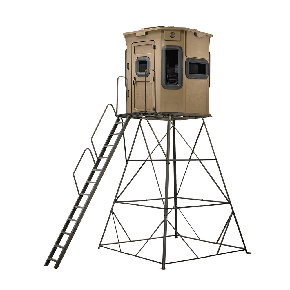 Titan Hunting Blinds 12 ft. Tower with Porch and Ladder - Image 4