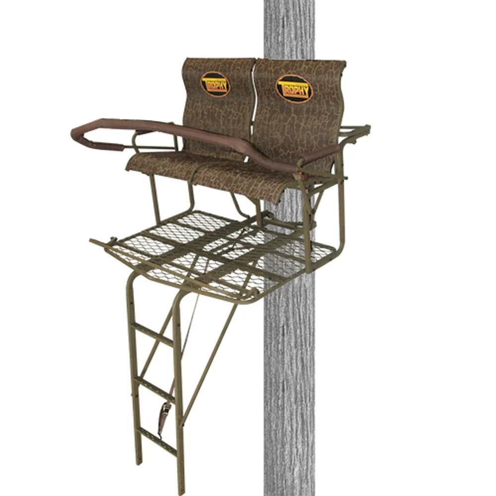 Trophy Treestands Big Easy 20 ft Two-Person Ladder Stand - Image 2