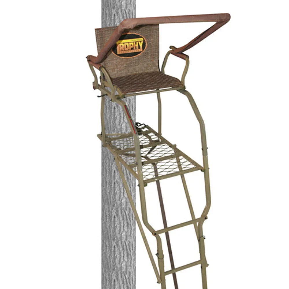 Trophy Treestands Strike Eagle 18 ft Single Ladder Treestand - Image 2
